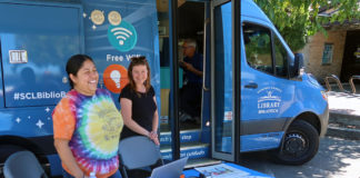 Biblio-Bus at Healdsburg Library