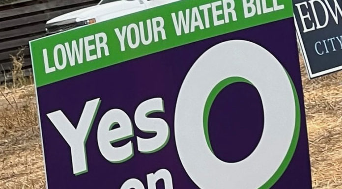 Letters: Measure O, GMO share the blame Yard sign for Measure O