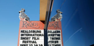 Raven Theater marquee