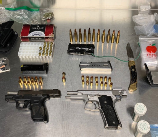 Recent Drug, Firearms Busts ‘Alarming’ Arrest evidence of guns, ammo, drugs
