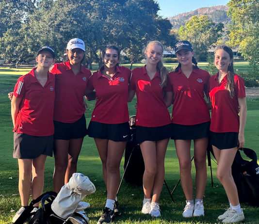 Healdsburg Girls Golfers 2024