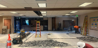 Library in construction