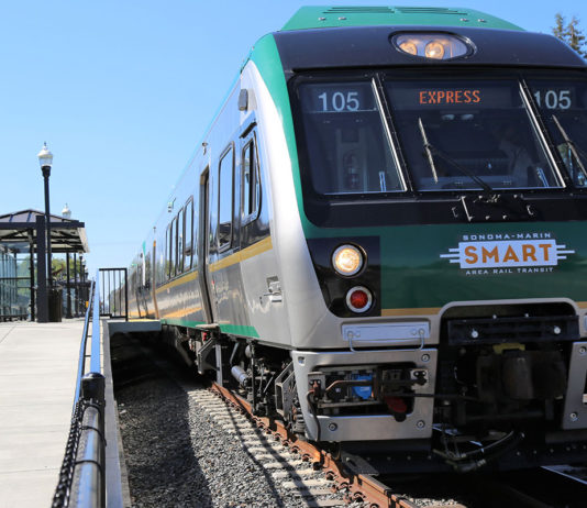 SMART train on tracs
