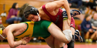 Drew Esquivel wrestling