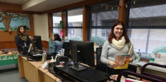 Library workers