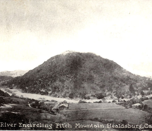 Old photo of Fitch Mountain