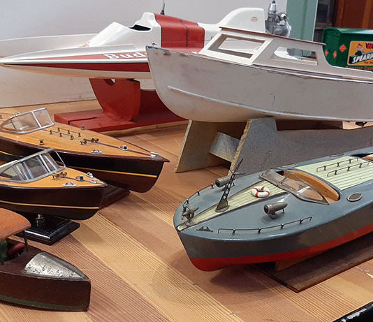 Trains and Boats and Automobiles, Oh My! Toy boat collection