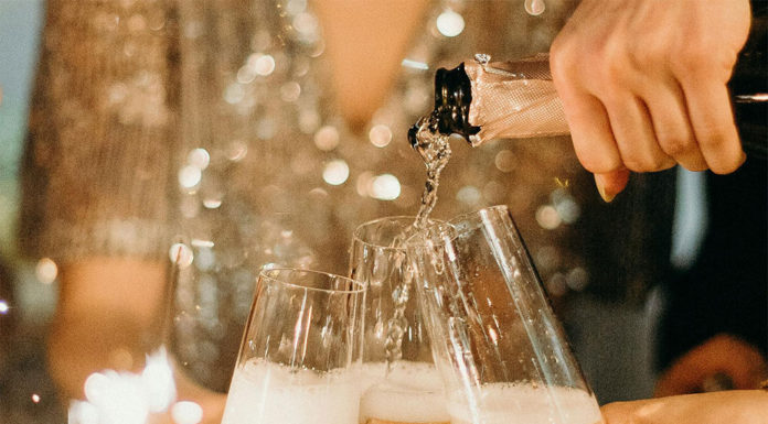 Champagne toast