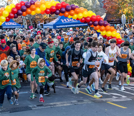 Runners at the starting line