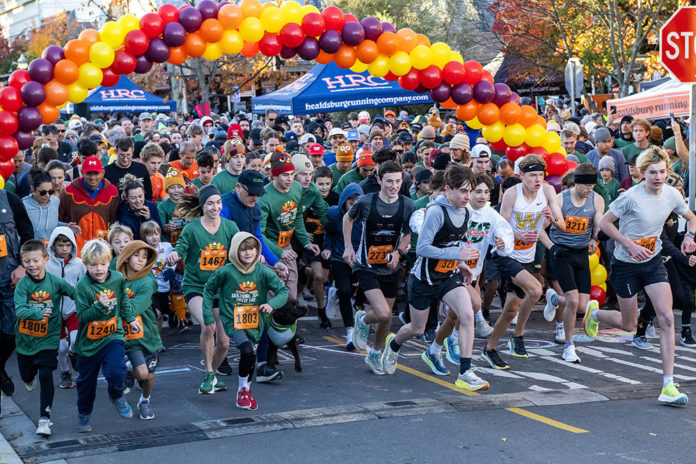 Runners at the starting line