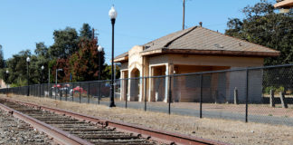 SMART station location in Healdsburg