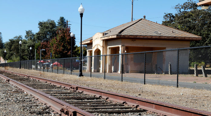 SMART station location in Healdsburg