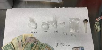 Evidence from a busted mother in Healdsburg