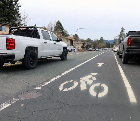 March Avenue bike lane