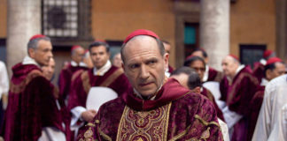 Ralph Fiennes in 'Conclave,' nominated for several Oscars