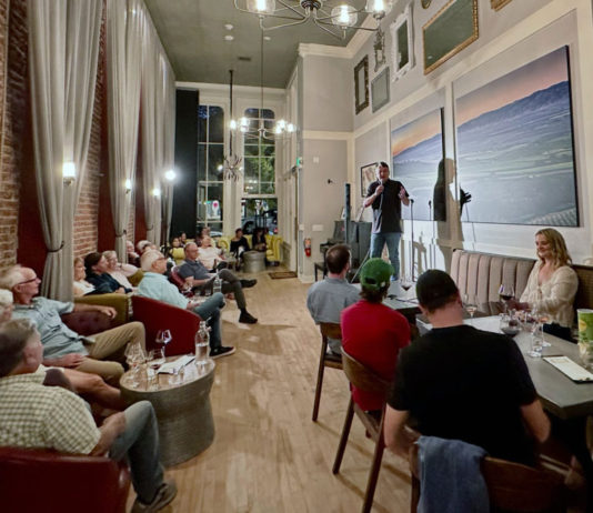 Comedy show at Furthermore Wines