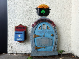 Fairy door in Healdsburg