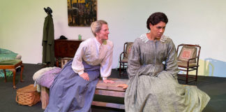 Scene from 'Half Life of Marie Curie'
