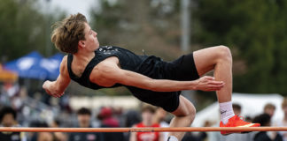 Teague Jasper clears 5'10"