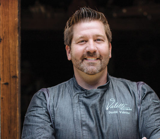 Connoisseur Chef Valette Uncorked Dustin Valette of Healdsburg