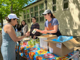 Food distribution in Healdsburg