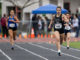 Jane Perrill running the 400m at Viking classic.