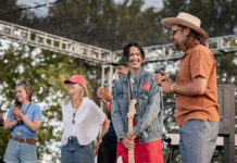 Kelly and Noah Dorrance at the 2024 BloodRoot Ramble
