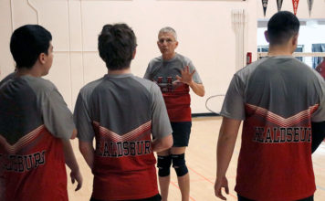 Badminton coach Stan Bischof.