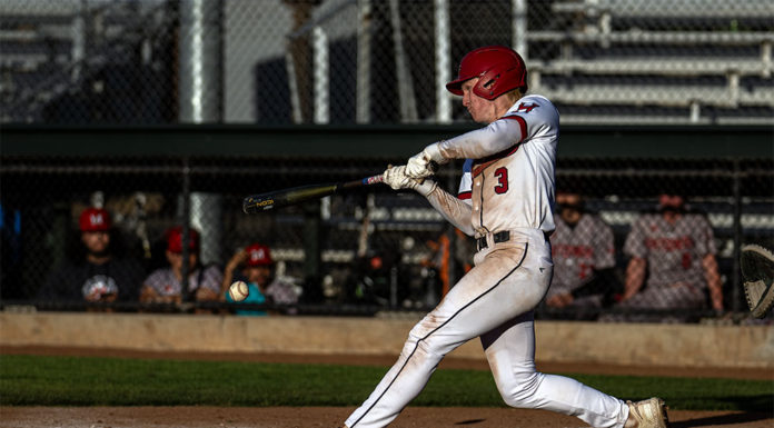 Hayden Mariani connects for another hit