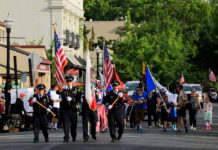 Twilight Parade in Healdsburg