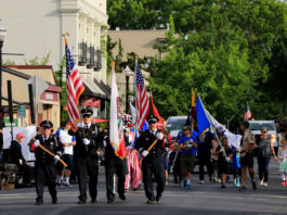Twilight Parade in Healdsburg