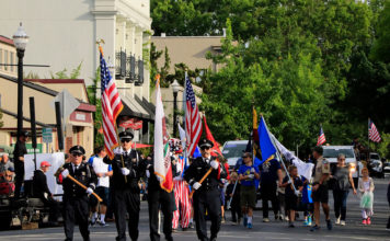 Twilight Parade in Healdsburg