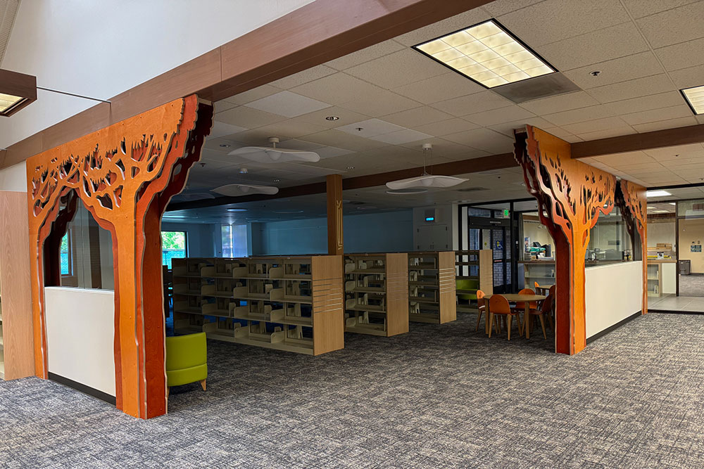 Children's library interior
