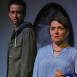 Actors Brady Morales-Woolery and Lizzie Calogero