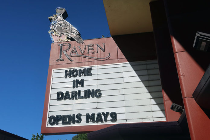Raven marquee