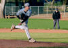 Eric Nielsen pitching early in the 2025 season