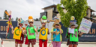 Kazoo band at June 14 protest