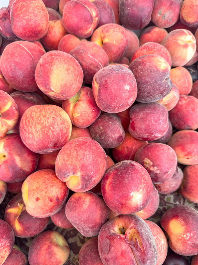 Peach flat