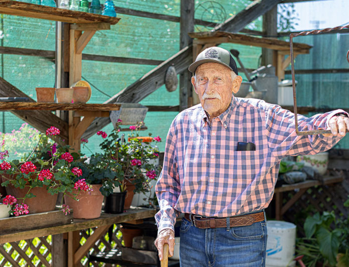 Healdsburg's gardener Bob Buck