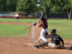 SECOND-INNING SLUGGER Jonathan Kim hits the first home run of the year
