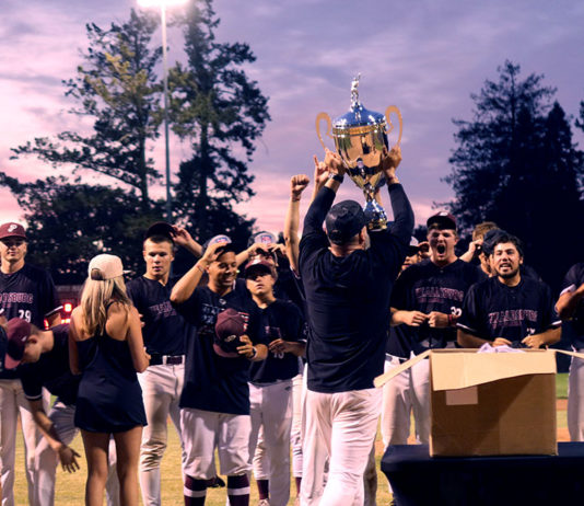 Healdsburg Prune Packers lift the trophy