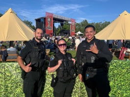Healdsburg Police at the 2025 Ramble