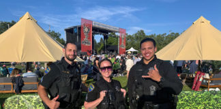 Healdsburg Police at the 2025 Ramble