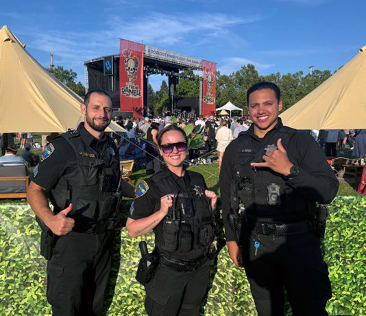 Healdsburg Police at the 2025 Ramble