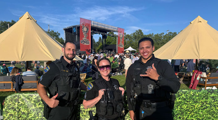 Healdsburg Police at the 2025 Ramble