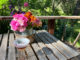 June flowers and a whiskey sour