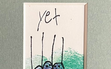 Child's drawing of a "Yet".