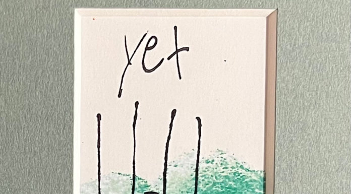 Child's drawing of a "Yet".