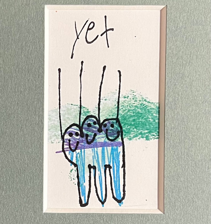 Child's drawing of a 