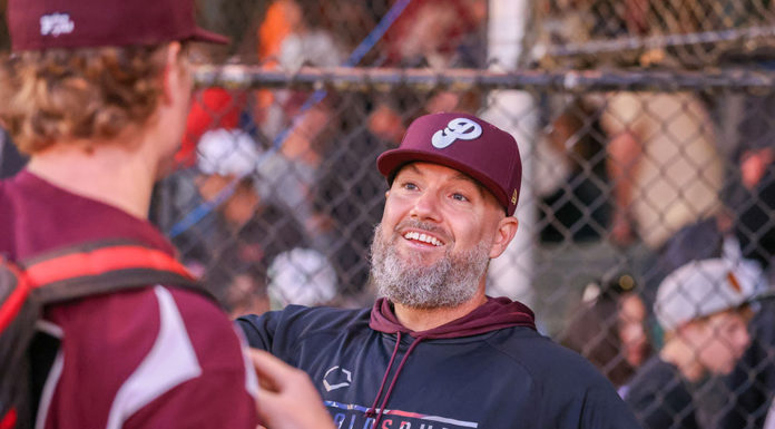 Baseball coach Joey Gomes